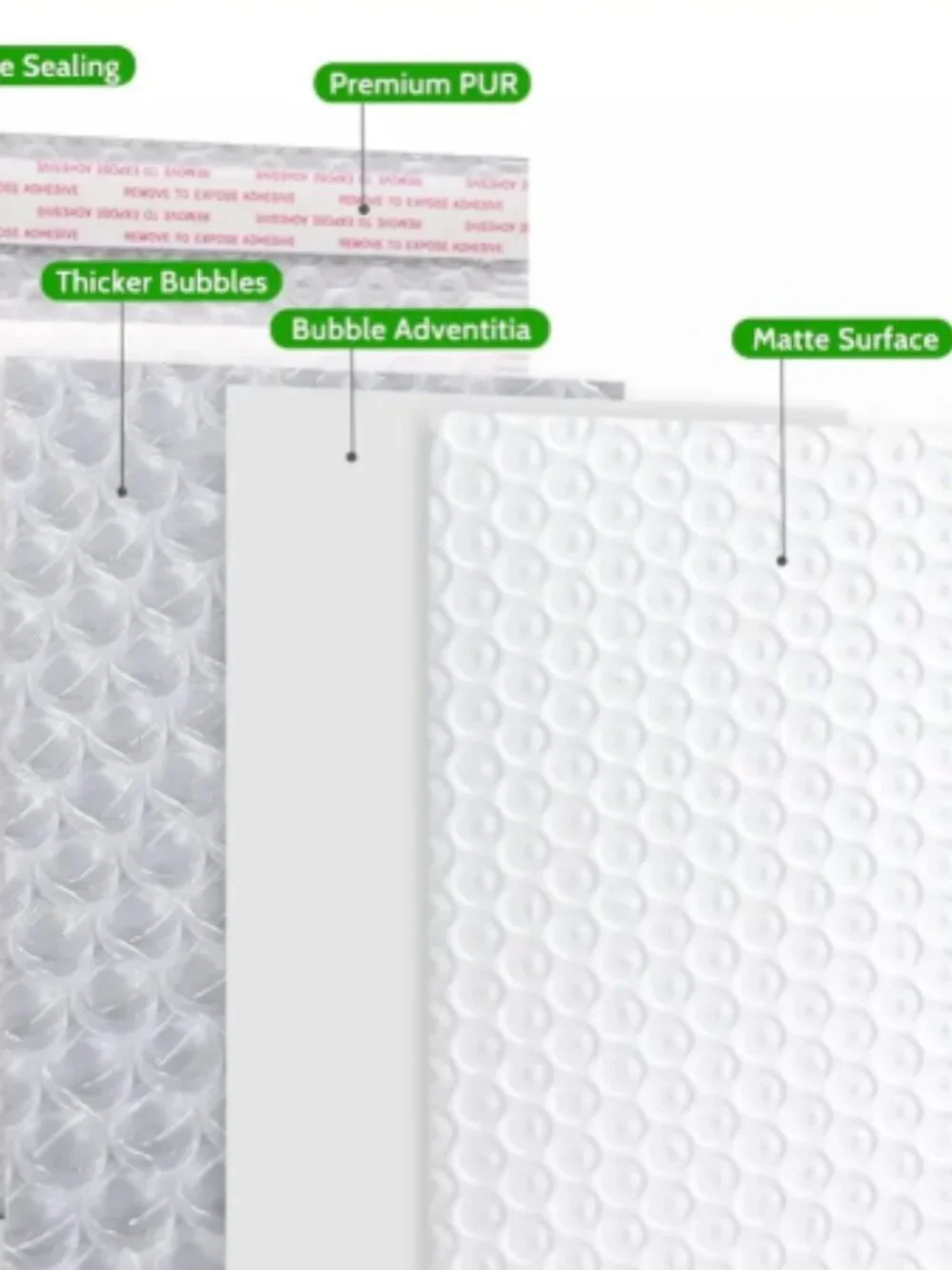 25 Bubble Mailers 4x8